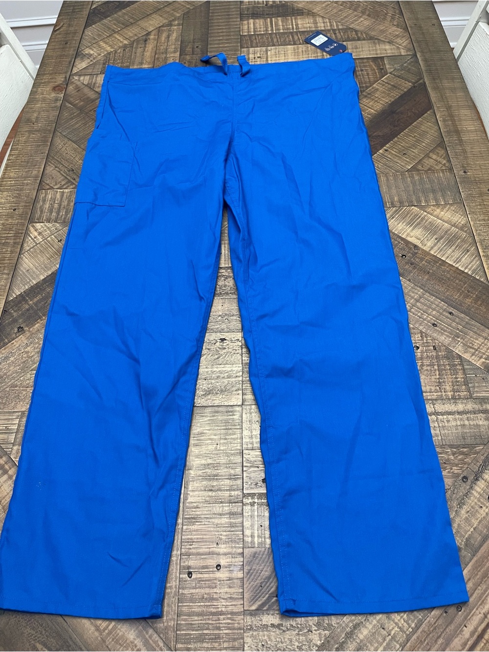 Cherokee Workwear Originals 4100T Unisex Scrub Pants XL Tall Royal Blue NWT